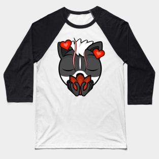 Rose-Smelling Skunk Melville Baseball T-Shirt